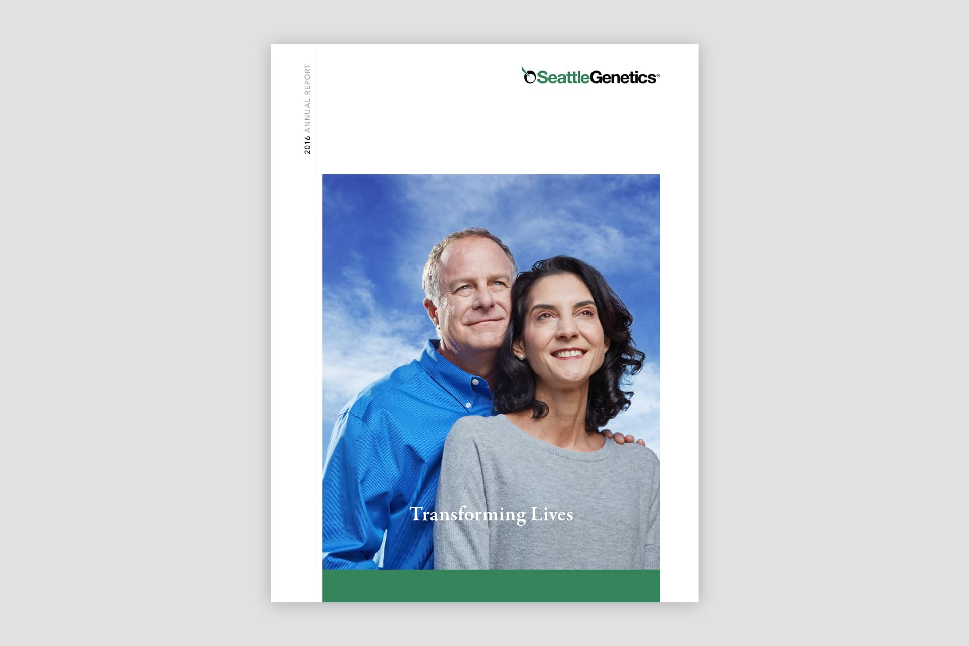 Seagen Annual Report Cover