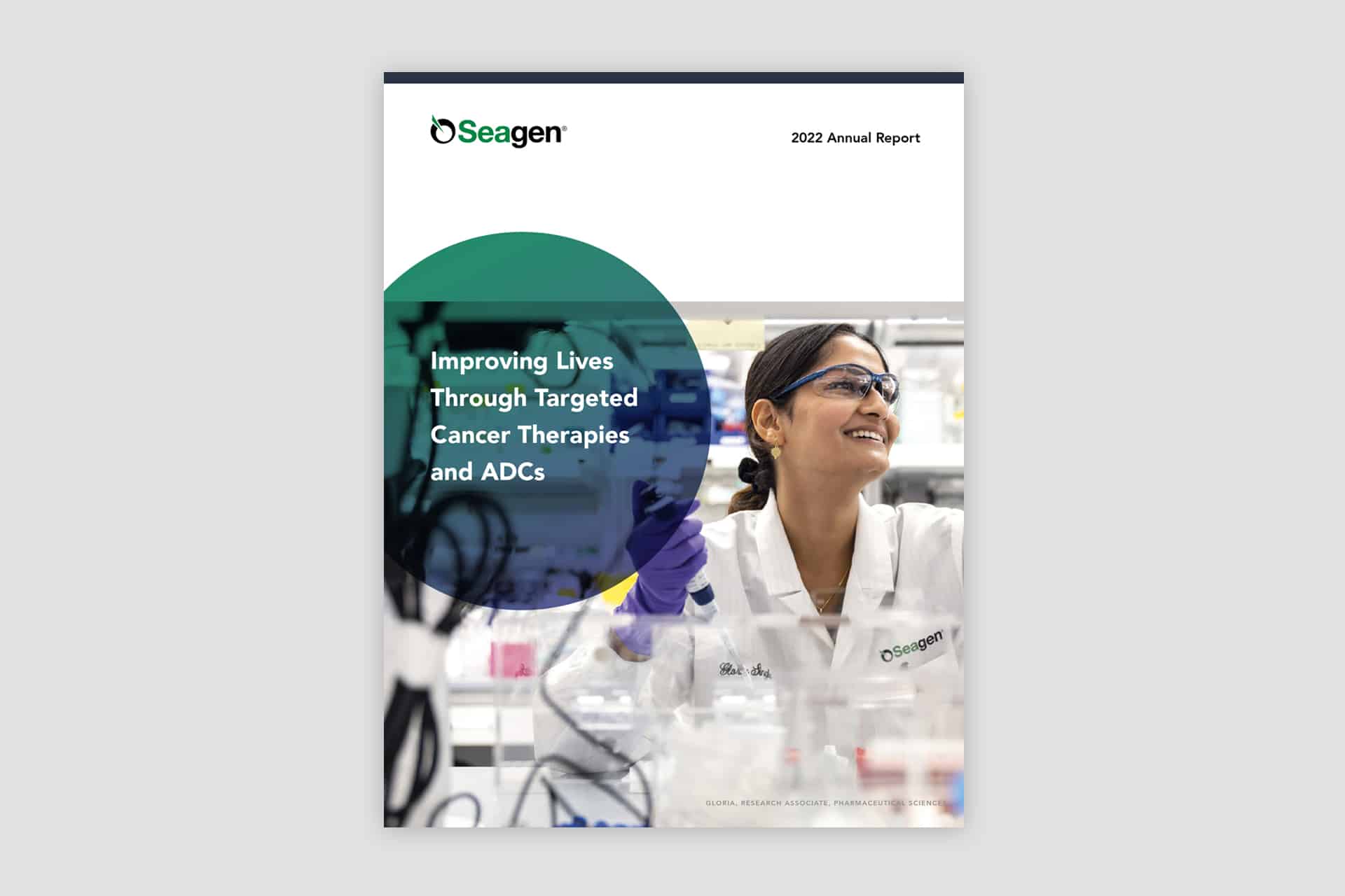 Seagen Annual Report Cover