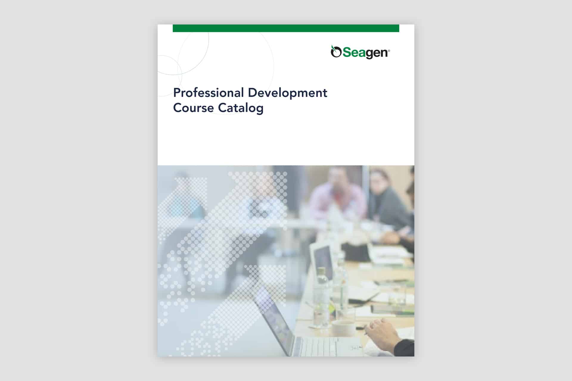 Seagen Professional Development Catalog Cover